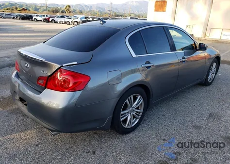 2015 Infiniti Q40 from USA, damaged, VIN JN1CV6AP9FM502863